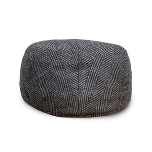 The Patriot Game Day Boston Scally Cap - Dark Grey Herringbone - alternate image 4