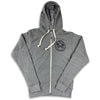 Boston Scally The Blacktop Zip-Up Hoodie - Vintage Grey - featured image