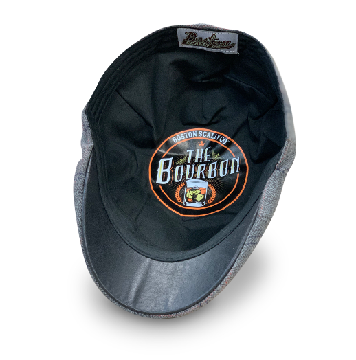 The Bourbon Boston Scally Cap - Steel Oak Plaid - alternate image