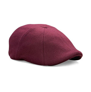 The Christmas Peaky Boston Scally Cap - Crimson - featured image