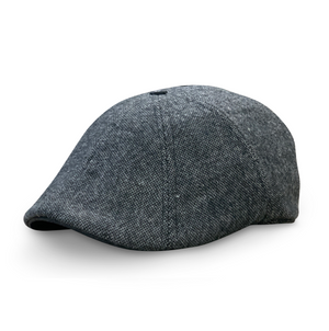 The Peaky Boston Scally Cap - Charcoal & Slate - alternate image 3