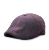 The Blood Rose Peaky Boston Scally Cap - Maroon Plaid - alternate image 3