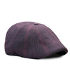 The Blood Rose Peaky Boston Scally Cap - Maroon Plaid - alternate image 6