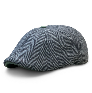 The Shamrock Peaky Boston Scally Cap - Grey Herringbone - alternate image 4