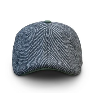 The Shamrock Peaky Boston Scally Cap - Grey Herringbone - alternate image 5