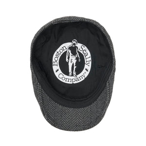 The Original 5-Panel Boston Scally Cap - Grey Herringbone - alternate image 2