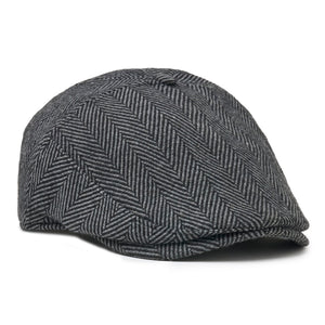 The Original 5-Panel Boston Scally Cap - Grey Herringbone - featured image