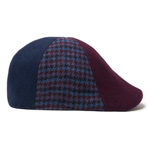 The All Heart Boston Scally Cap - Blue & Purple Plaid - alternate image 8