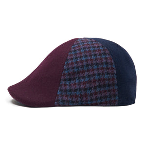 The All Heart Boston Scally Cap - Blue & Purple Plaid - alternate image 7