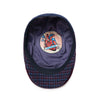 The All Heart Boston Scally Cap - Blue & Purple Plaid - alternate image 2