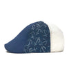 The Cape Codder Patchwork Boston Scally Cap - Marine Blue and White Sand - alternate image 7