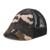 The Mesh Trucker Boston Scally Cap - Camo with Black - alternate image 4