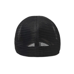 The Mesh Trucker Boston Scally Cap - Camo with Black - alternate image 6