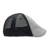 The Mesh Trucker Boston Scally Cap - Black with Grey - alternate image 9