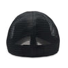 The Mesh Trucker Boston Scally Cap - Black with Grey - alternate image 6