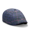 The Sunday Boston Scally Cap - Purple Plaid - featured image