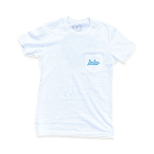 Boston Scally The Cape Codder Pocket Tee T-Shirt - White - featured image