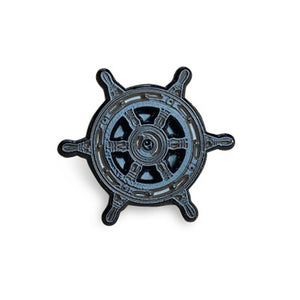 Boston Scally The Ship Wheel Cap Pin - featured image