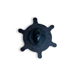 Boston Scally The Ship Wheel Cap Pin - alternate image 2