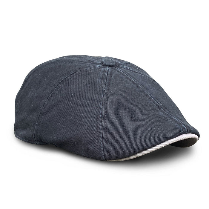 The Captain Boston Scally Cap - Black Pearl - featured image