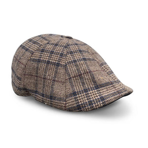The Sunday Boston Scally Cap - Brown Amber & Navy - featured image