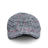 The Sunday Boston Scally Cap - Black Smoke & Red - alternate image 3