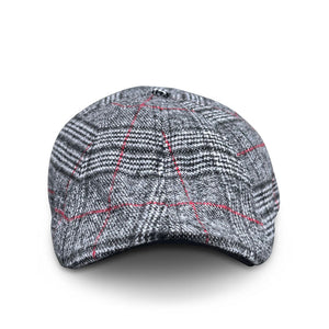 The Sunday Boston Scally Cap - Black Smoke & Red - alternate image 3