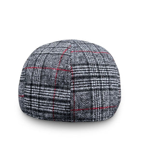 The Sunday Boston Scally Cap - Black Smoke & Red - alternate image 5