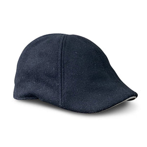 The Kenmore Boston Scally Cap - Coolidge Black & Grey Brim - featured image