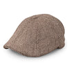 The Peaky Boston Scally Cap - Brown Herringbone - alternate image 3