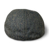 The Peaky Boston Scally Cap - Dark Olive Green Herringbone - alternate image 3