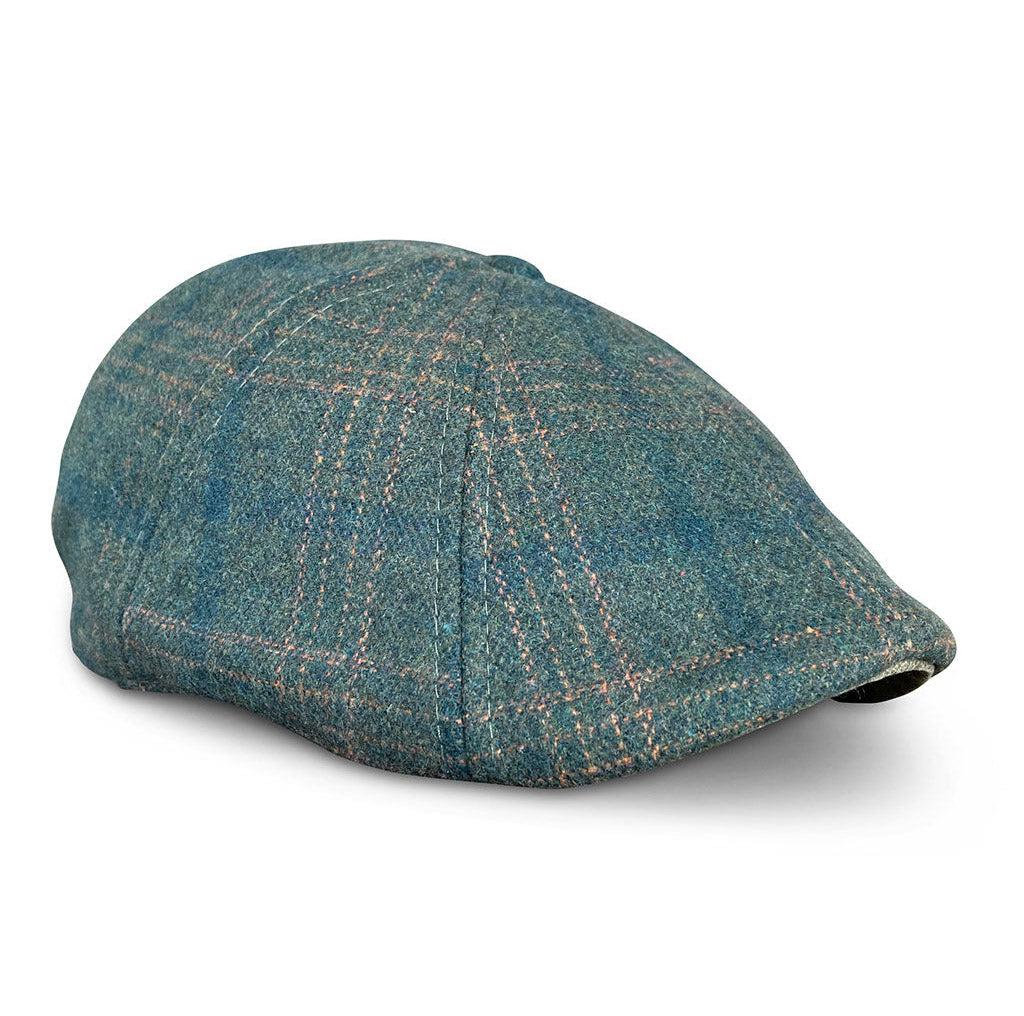 The Irish Rose Peaky Boston Scally Cap (Flat Cap) Plaid