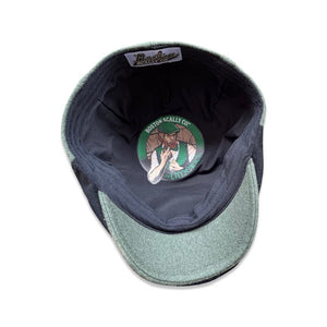 The Limerick Boston Scally Cap - Dorchester Green & Black - alternate image 3