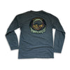 Boston Scally The Pumpkinhead Long Sleeve Tee T-Shirt - Dusk Black - featured image