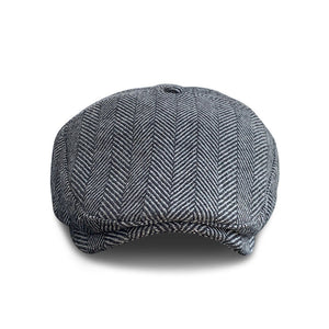 The Original 5-Panel Boston Scally Cap - Grey Herringbone - alternate image 3