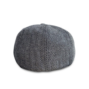 The Original 5-Panel Boston Scally Cap - Grey Herringbone - alternate image 6