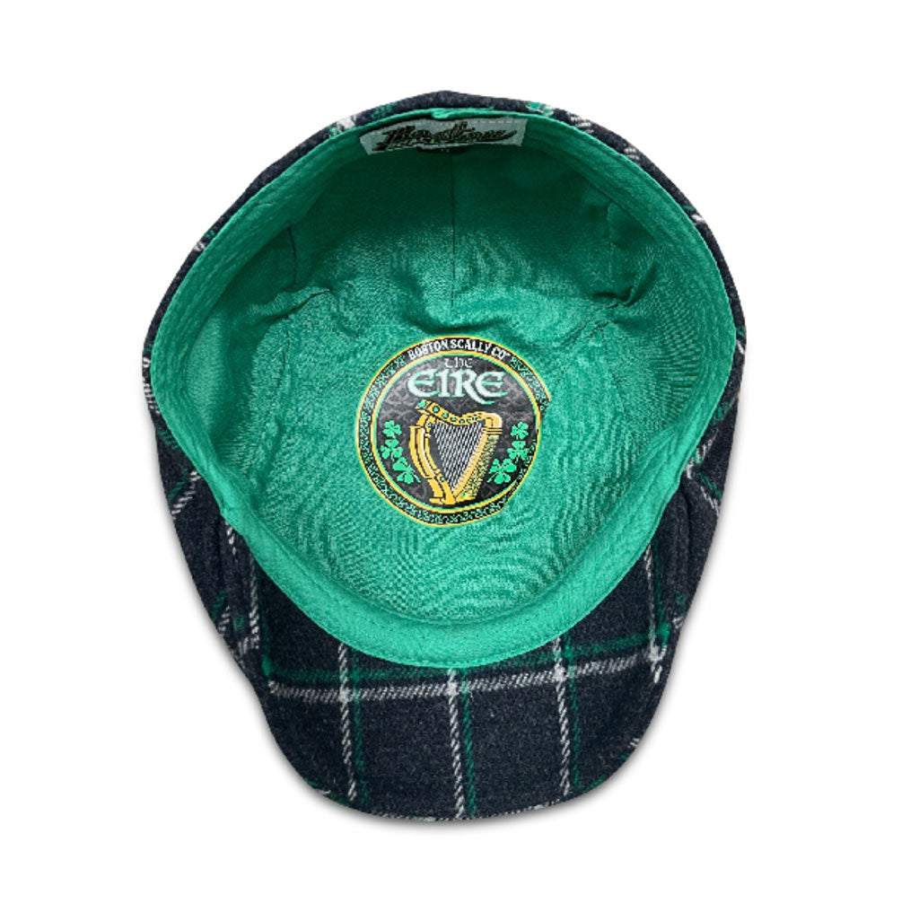 Casquette style gatsby en laine et soie couleur marine | Pour homme Casquette style gatsby en laine et soie couleur marine | Pour homme