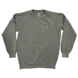 Boston Scally The Eire Crewneck Sweatshirt - Stone Grey - featured image