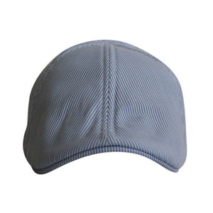 Kids The Seersucker Boston Scally Cap - Light Blue - alternate image 2