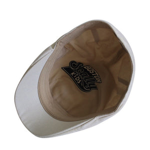 Kids The Seersucker Boston Scally Cap - Beige - alternate image 5