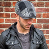 The Lunchbox Blackbox Edition Boston Scally Cap - Black Plaid - alternate image 2