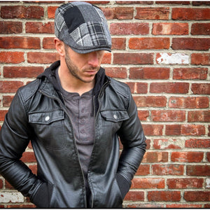 The Lunchbox Blackbox Edition Boston Scally Cap - Black Plaid - alternate image 3