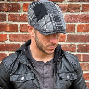 The Lunchbox Blackbox Edition Boston Scally Cap - Black Plaid - alternate image 2