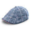 The Hare Boston Scally Cap - Blue & Grey Plaid - alternate image 5