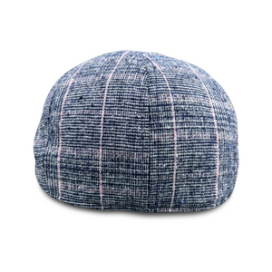 The Hare Boston Scally Cap - Blue & Grey Plaid - alternate image 7