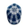 The Distillery Boston Scally Cap - Blue Mash Plaid - alternate image 3
