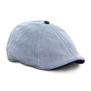 The Derby Boston Scally Cap - Blue Seersucker - featured image