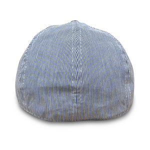 The Derby Boston Scally Cap - Blue Seersucker - alternate image 5