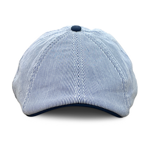 The Derby Boston Scally Cap - Blue Seersucker - alternate image 6