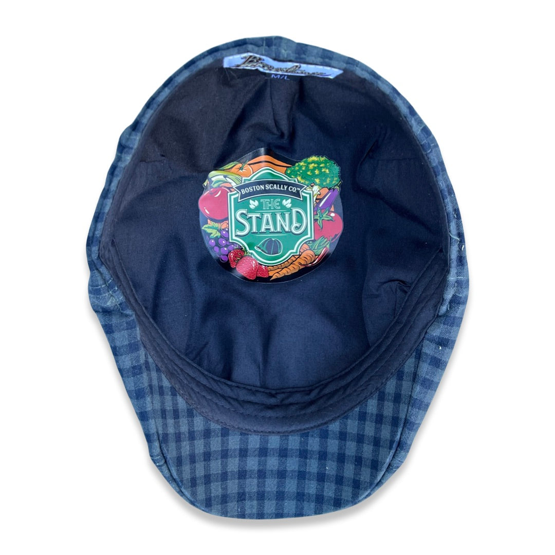 The Stand Boston Scally Cap (Flat Cap) - Garden Fresh Plaid
